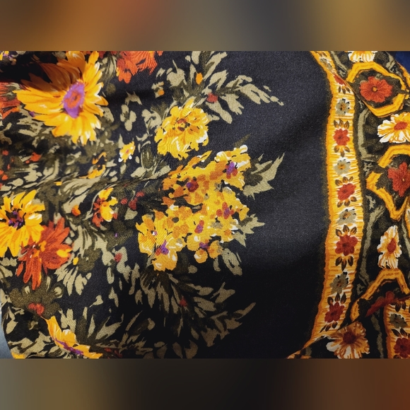 FLOWY Vintage High waist pants cropped - Picture 2 of 7